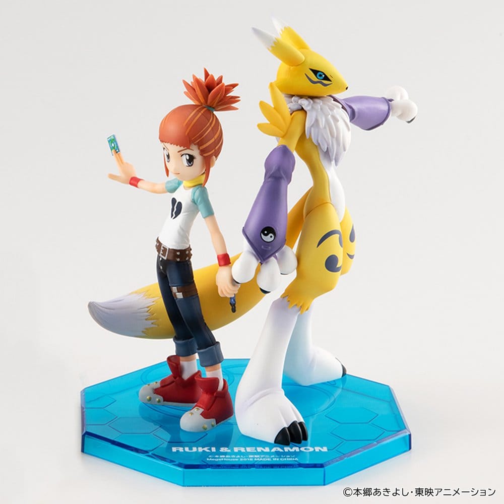 Digimon Tamers G.E.M. Series PVC Figur Renamon & Ruki Makino 13 cm (Repeat) - Preorder - ETA: 25.08.2027