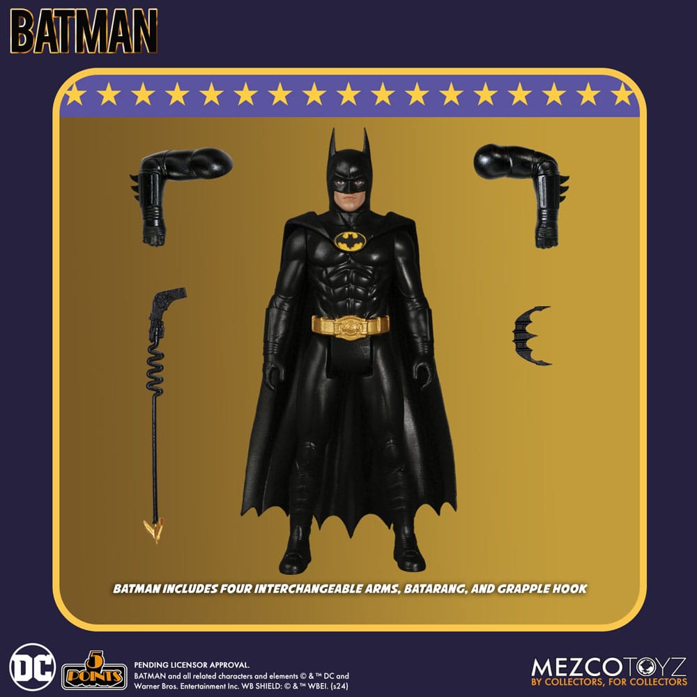 Batman (1989) 5 Points Actionfiguren 9 cm Sortiment (3) - Preorder - ETA: Ende 09.2025