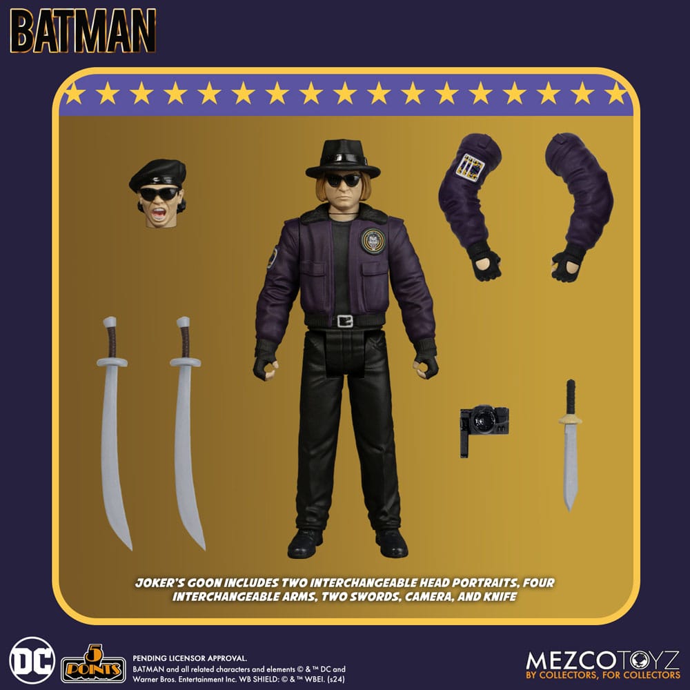 Batman (1989) 5 Points Actionfiguren 9 cm Sortiment (3) - Preorder - ETA: Ende 09.2025