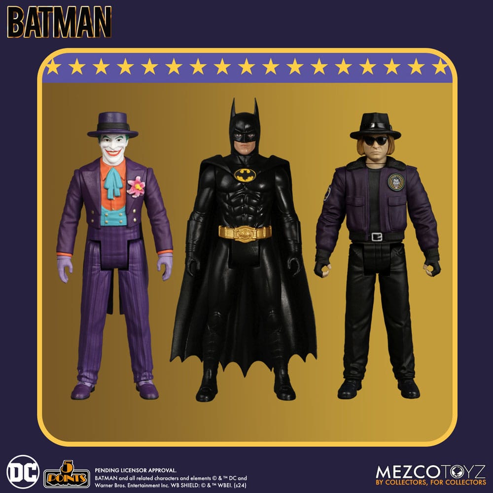Batman (1989) 5 Points Actionfiguren 9 cm Sortiment (3) - sofort lieferbar