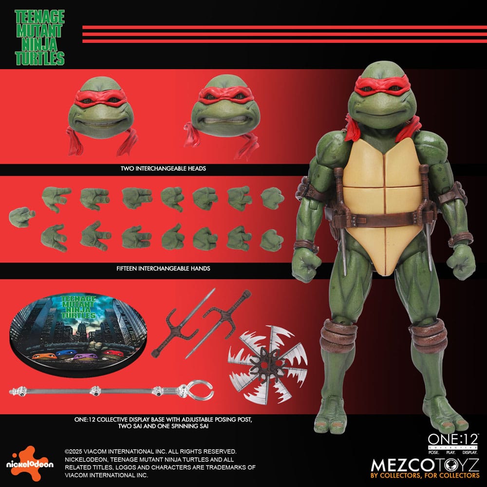 Teenage Mutant Ninja Turtles Actionfiguren Box-Set 1/12 Teenage Mutant Ninja Turtles (1990 Movie) 15 cm - Preorder - ETA: 25.11.2026