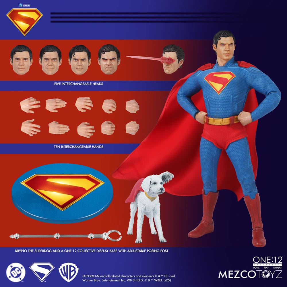 Superman (2025) Actionfigur 1/12 Superman 17 cm - Preorder - ETA: 25.06.2026