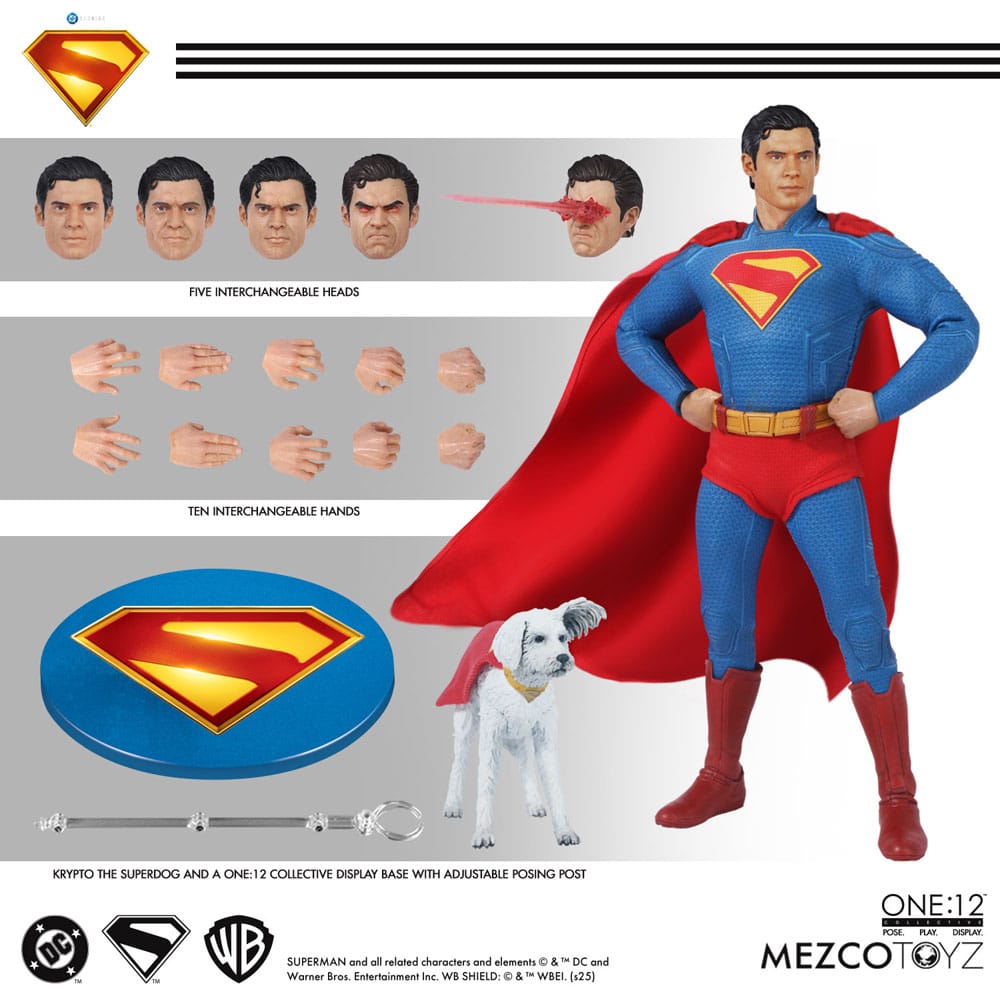 Superman (2025) Actionfigur 1/12 Superman 17 cm - Preorder - ETA: 25.06.2026