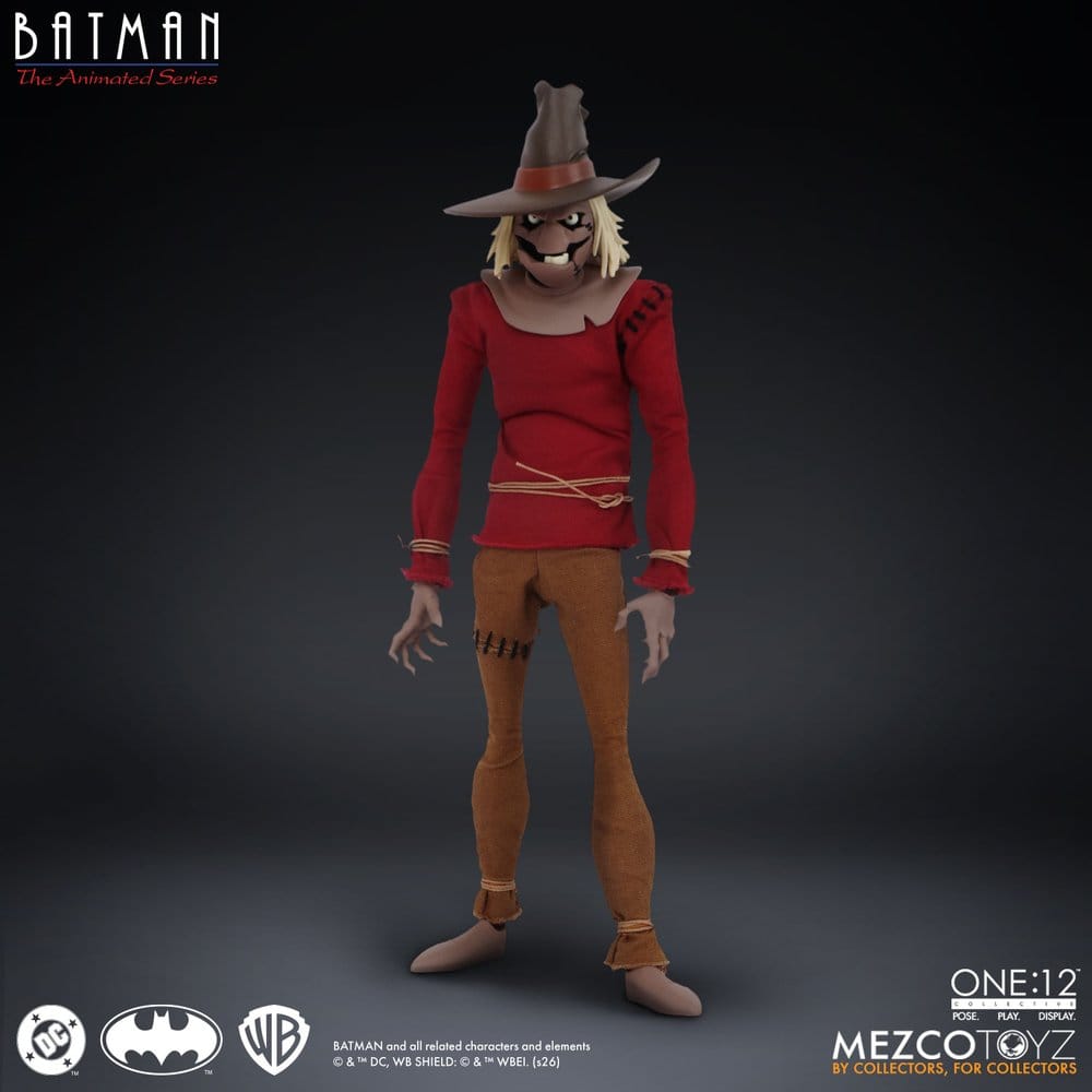 Batman: Die Zeichentrickserie One:12 Collective Actionfigur Scarecrow 17 cm - Preorder - ETA: 25.03.2027