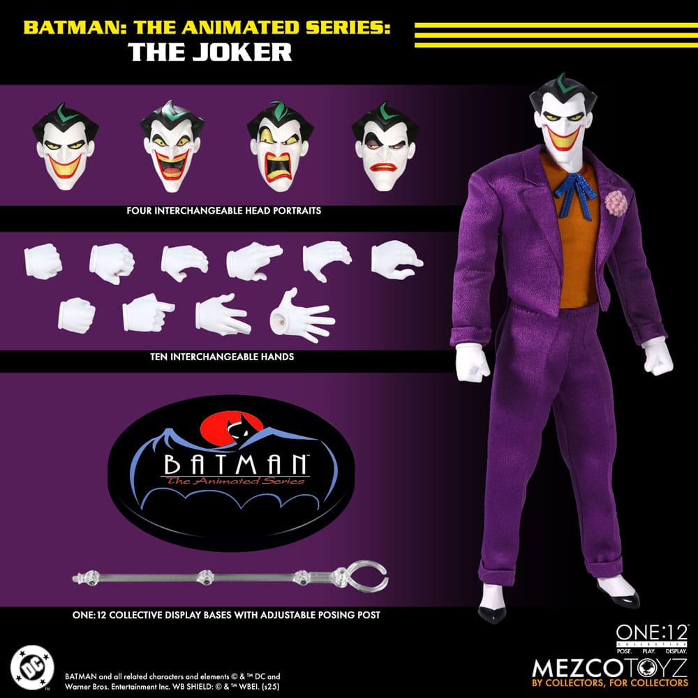 Batman: The Animated Series Actionfigur 1/12 The Joker 17 cm - Preorder - ETA: 25.05.2026