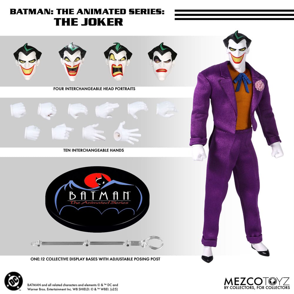Batman: The Animated Series Actionfigur 1/12 The Joker 17 cm - Preorder - ETA: 25.05.2026