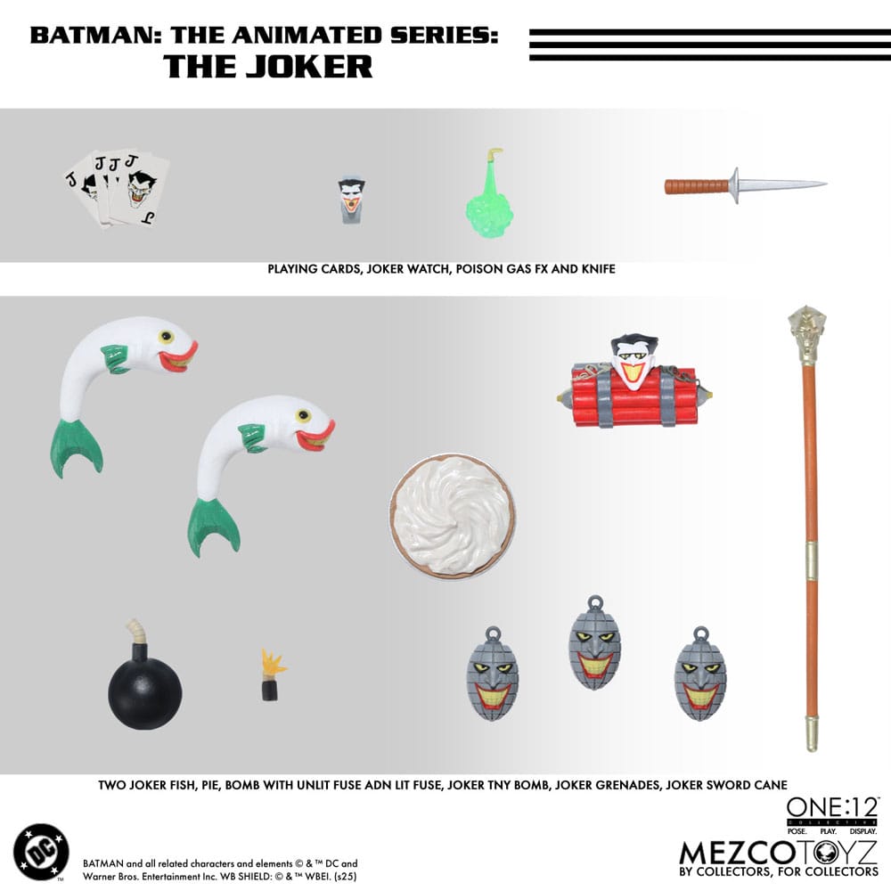 Batman: The Animated Series Actionfigur 1/12 The Joker 17 cm - Preorder - ETA: 25.05.2026