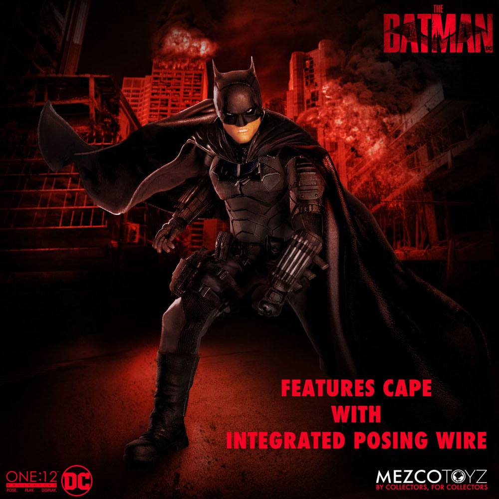 The Batman Actionfigur 1/12 The Batman 17 cm - Versand: 5-7 Tage nach Bestellung