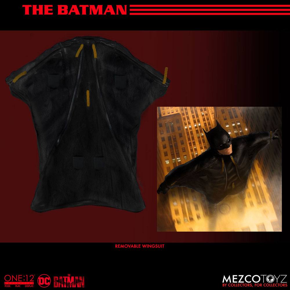 The Batman Actionfigur 1/12 The Batman 17 cm - Versand: 5-7 Tage nach Bestellung