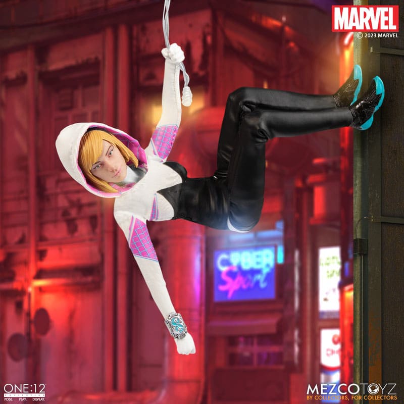 Marvel Actionfigur 1/12 Ghost-Spider from Earth-65 16 cm - Versand: 5-7 Tage nach Bestellung