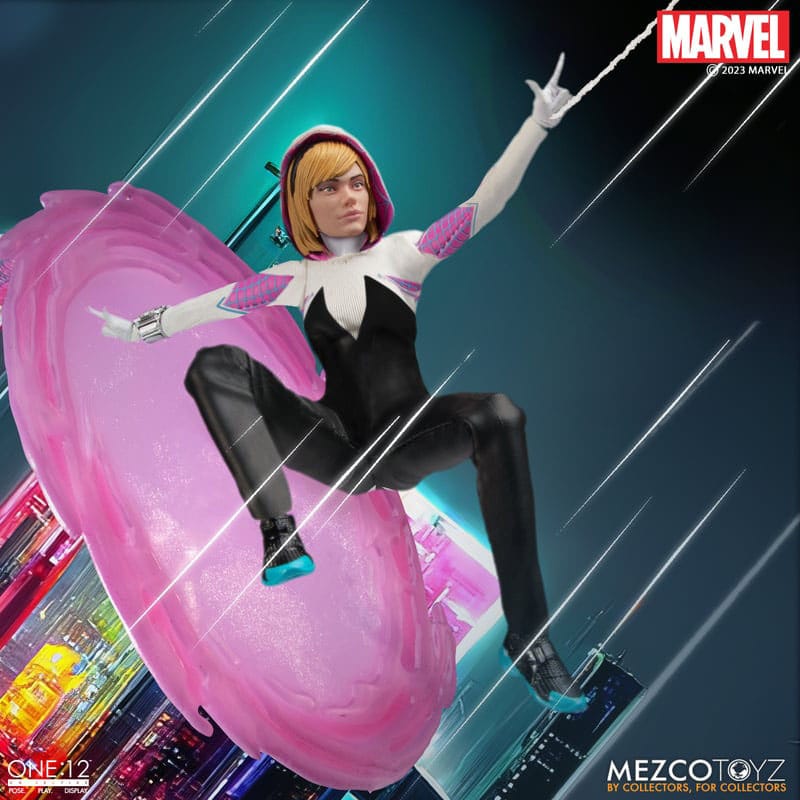 Marvel Actionfigur 1/12 Ghost-Spider from Earth-65 16 cm - Versand: 5-7 Tage nach Bestellung