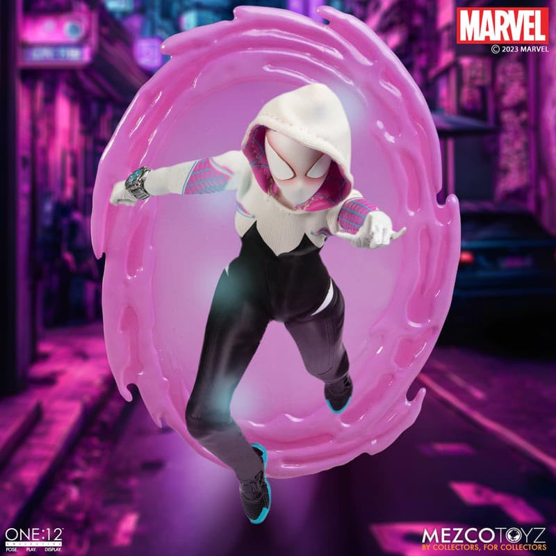 Marvel Actionfigur 1/12 Ghost-Spider from Earth-65 16 cm - Versand: 5-7 Tage nach Bestellung