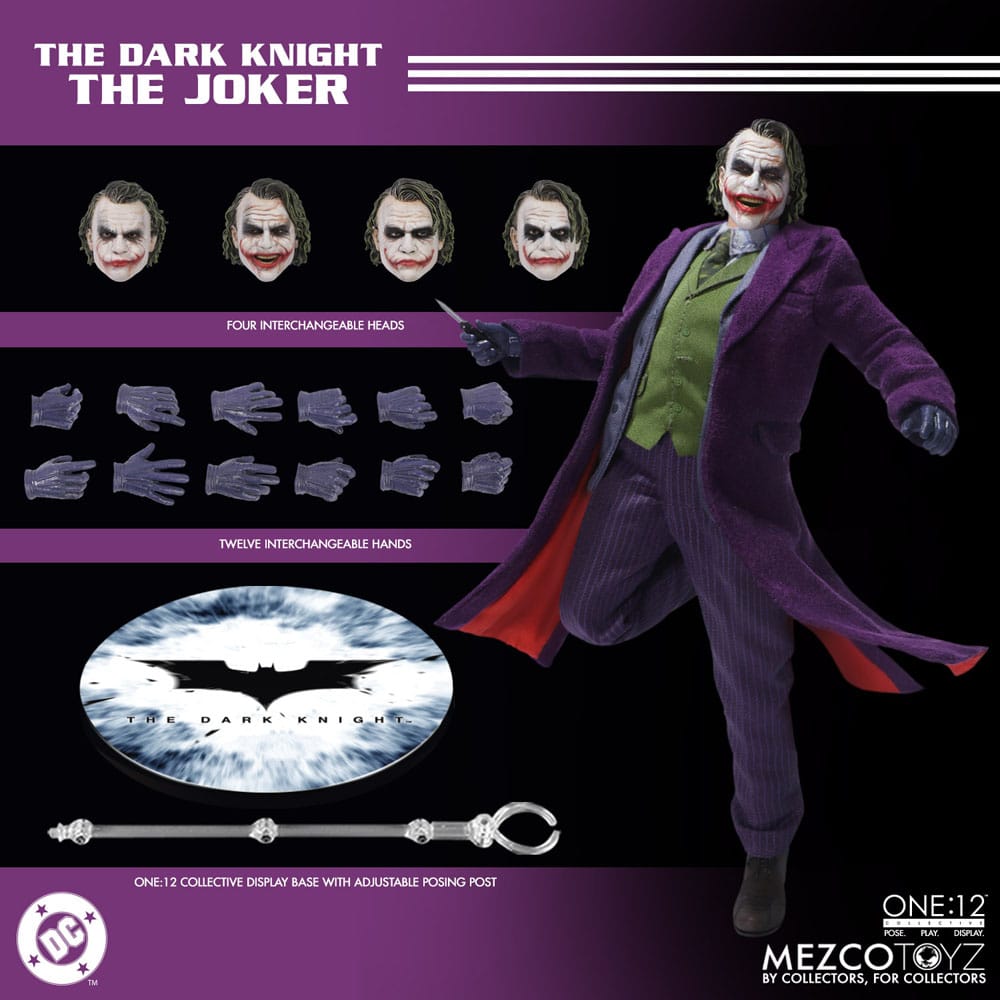 The Dark Knight Actionfigur 1/12 Joker 17 cm - Preorder - ETA: 25.08.2026