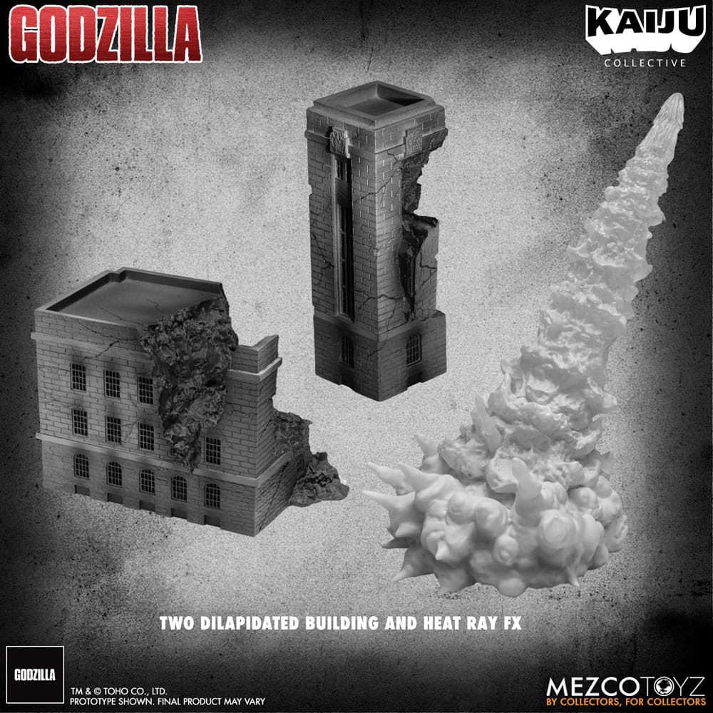 Godzilla (1954) Kaiju Collective Actionfigur Godzilla - Black & White Edition 20 cm - Preorder - ETA: 27.11.2025