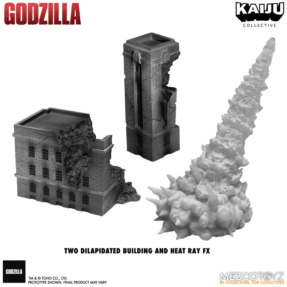 Godzilla (1954) Kaiju Collective Actionfigur Godzilla - Black & White Edition 20 cm - Preorder - ETA: 27.11.2025