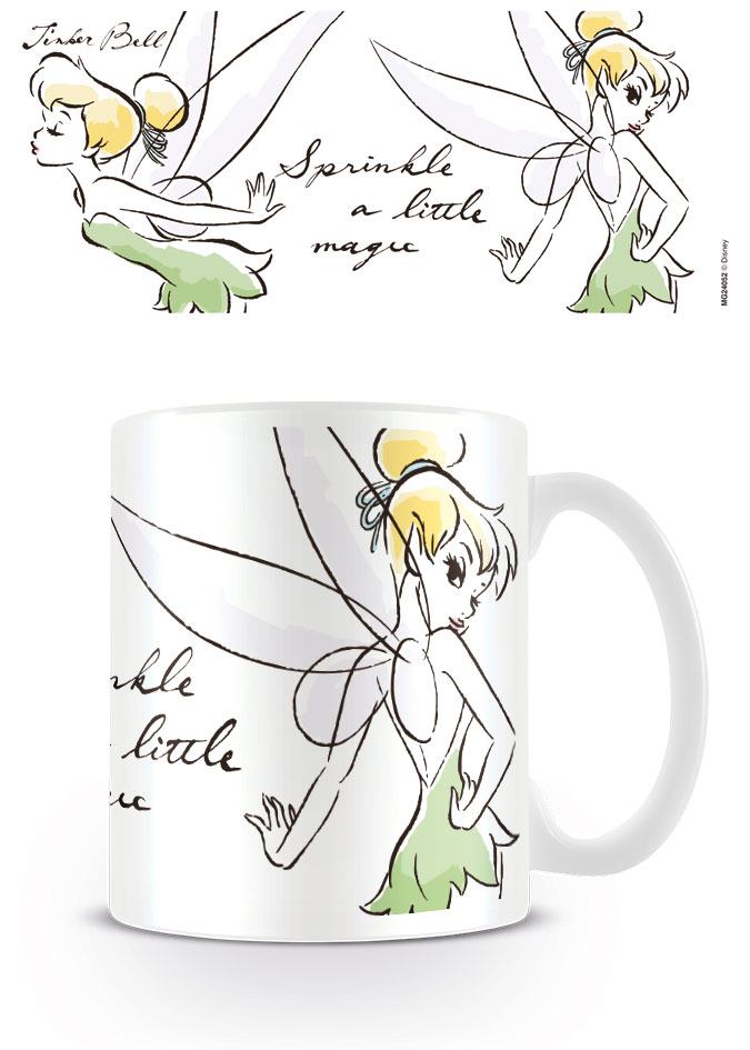 Disney Tasse Tinkerbell (Magic) - Versand: 5-7 Tage nach Bestellung