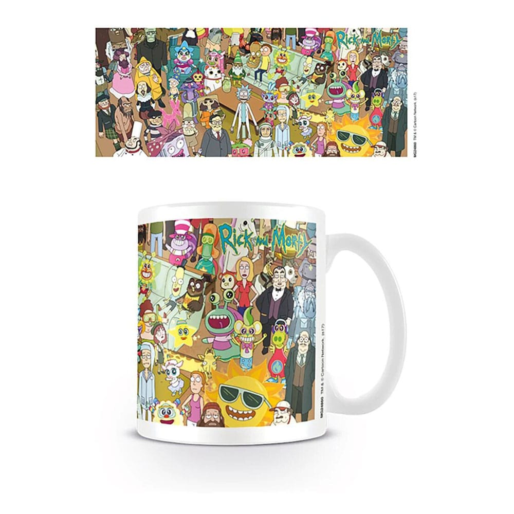 Rick and Morty Tasse Characters - Versand: 7 Tage nach Bestellung