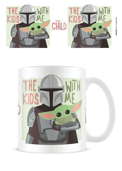 Star Wars The Mandalorian Tasse The Kids With Me - Versand: 5-7 Tage nach Bestellung