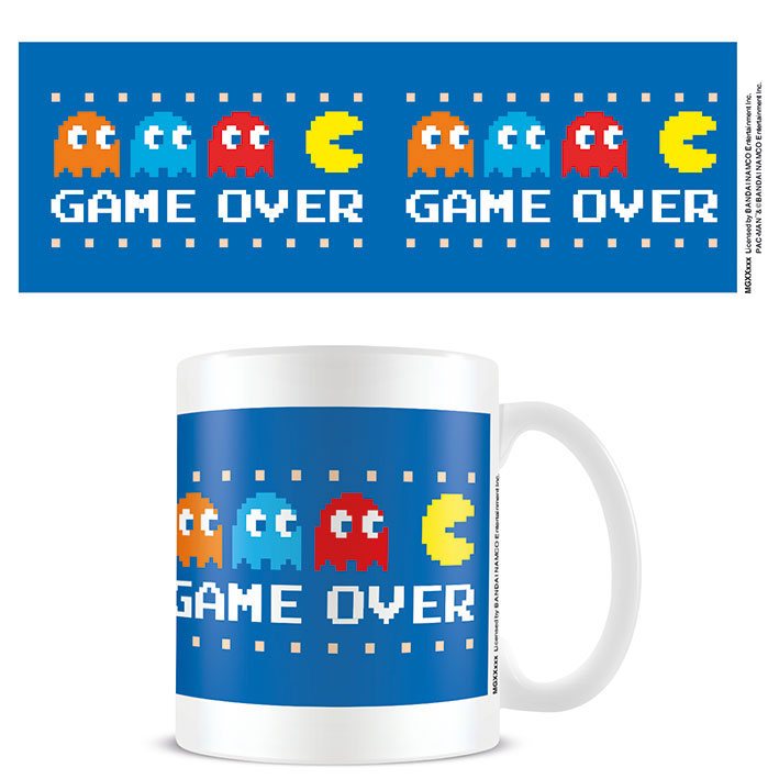 Pac-Man Tasse Game Over - Versand: 7 Tage nach Bestellung