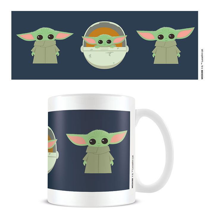 Star Wars The Mandalorian Tasse Illustration - Versand: 5-7 Tage nach Bestellung