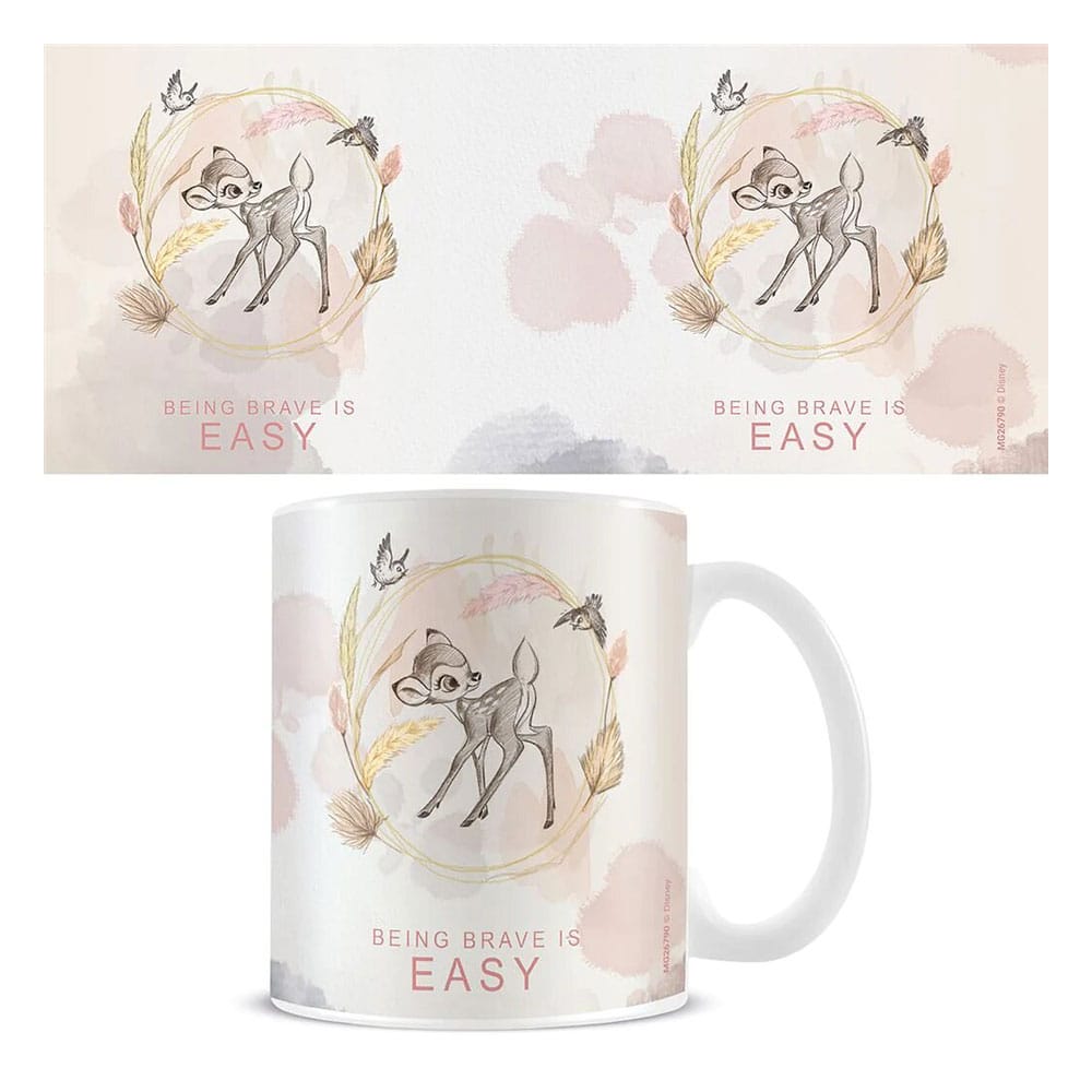 Disney Tasse Bambi Being Brave Is Easy - Versand: 7 Tage nach Bestellung