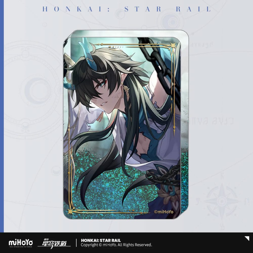 Honkai: Star Rail Light Cone Acryl Ornament mit Glitzer: Brighter Than the Sun 9 cm - Versand: 7 Tage nach Bestellung