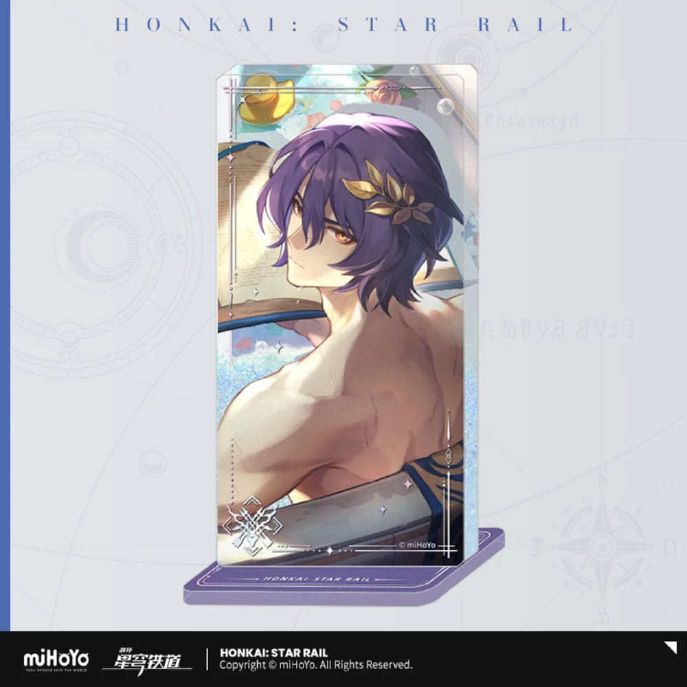 Honkai: Star Rail Light Cone Acryl Ornament mit Glitzer: Dr. Ratio Baptism of Pure Thought 15 cm - Versand: 7 Tage nach Bestellung