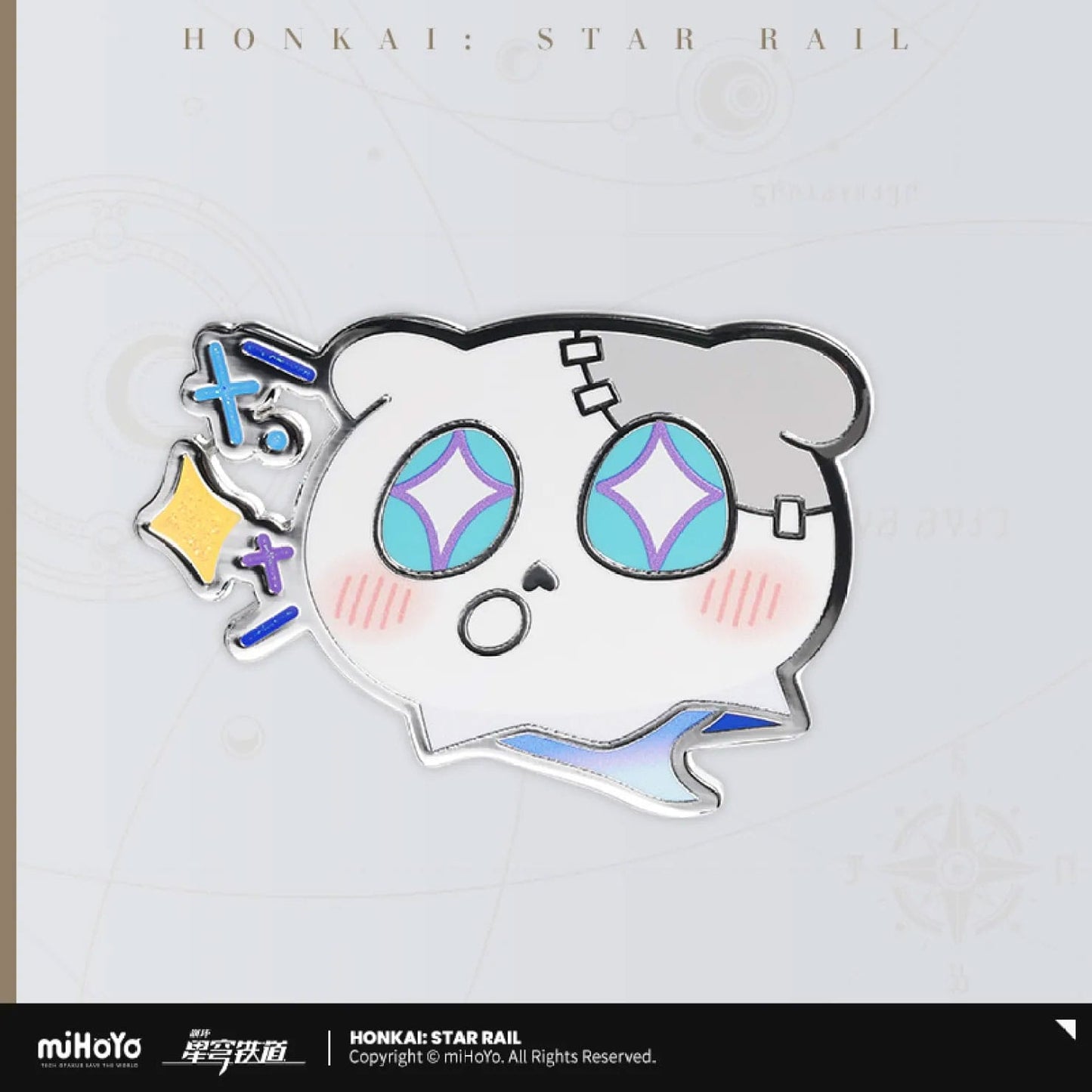 Honkai: Star Rail Wubbaboo Series Ansteck-Pin Starry Pitiful Anticipation - Preorder - ETA: 22.11.2025