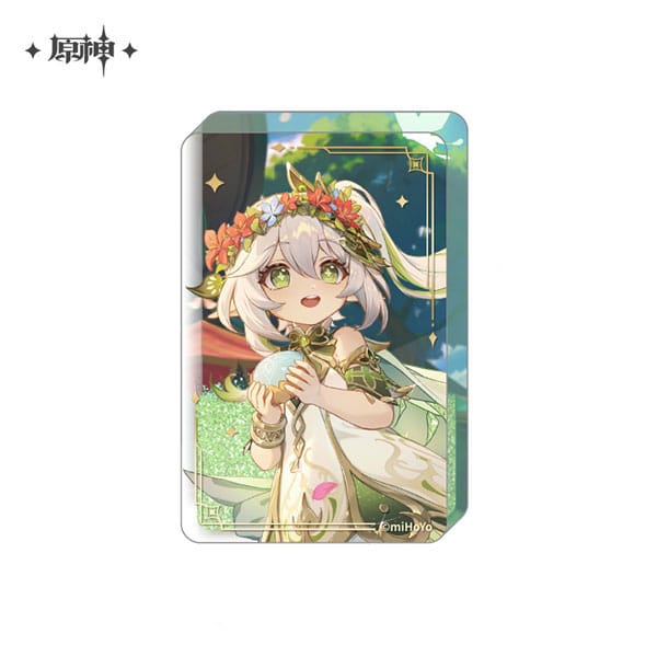 Genshin Impact Acryl Ornament mit Glitzer: Nahida 8,5 cm - Versand: 7 Tage nach Bestellung