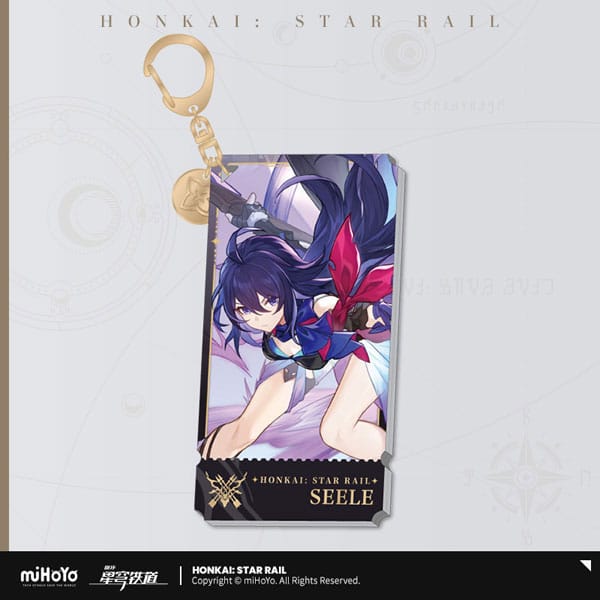 Honkai: Star Rail Charakter Acryl Schlüsselanhänger Seele 9 cm - Versand: 7 Tage nach Bestellung