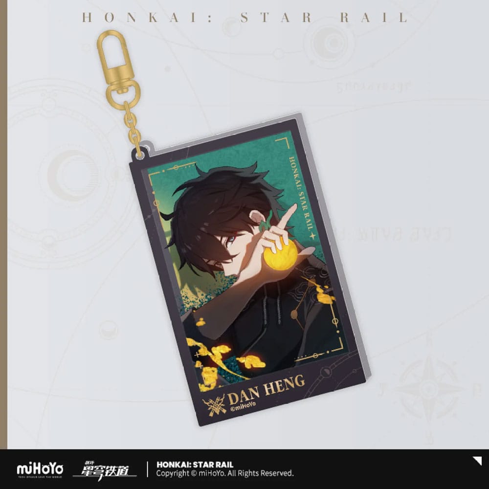 Honkai: Star Rail Countdown Departure Series Acryl Schlüsselanhänger Dan Heng Glitter 9 cm - Versand: 7 Tage nach Bestellung