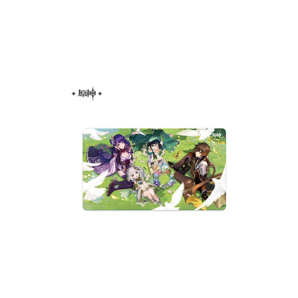 Genshin Impact Mousepad 2nd Anniversary Illustration 70 x 40 cm - Versand: 5-7 Tage nach Bestellung