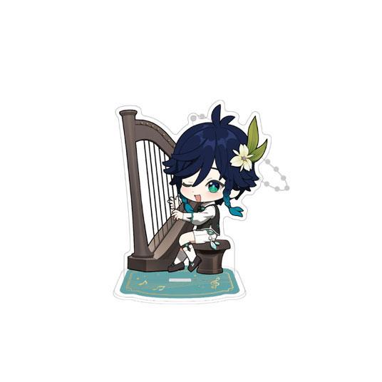 Genshin Impact Genshin Concert 2021 Acryl Figur mit Schlüsselanhänger Venti 9 cm - Versand: 7 Tage nach Bestellung