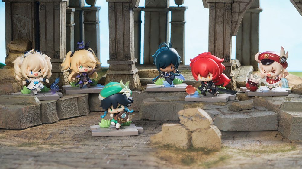Genshin Impact Battle Scene Series Sammelfiguren 6er-Pack Mondstadt Edition 5 cm - Preorder - ETA: 09.10.2025