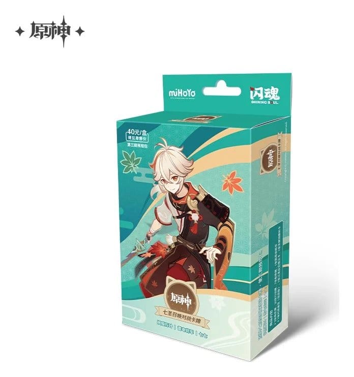 Genshin Impact Sammelkartenspiel Series 03 Pre-Build Starter Deck 07 Kaedehara Kazuha *Chinesische Version* - Versand: 7 Tage nach Bestellung