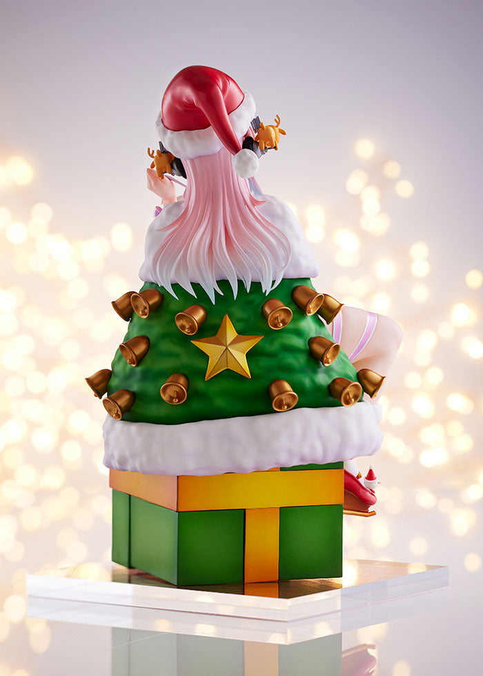 Super Sonico PVC Statue 1/7 Super Sonico 10th Merry Christmas! 25 cm - Versand: 5-7 Tage nach Bestellung