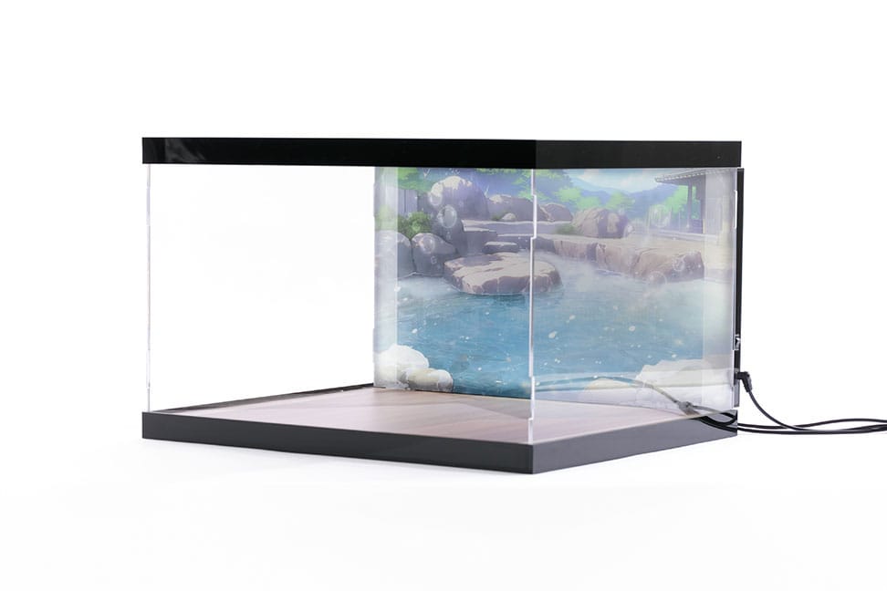 Azur Lane Acryl Display Case mit Beleuchtung für Figur Kashino Hot Springs Relaxation - Versand: 5-7 Tage nach Bestellung