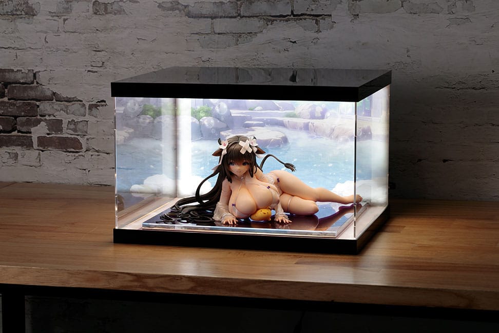 Azur Lane Acryl Display Case mit Beleuchtung für Figur Kashino Hot Springs Relaxation - Versand: 5-7 Tage nach Bestellung