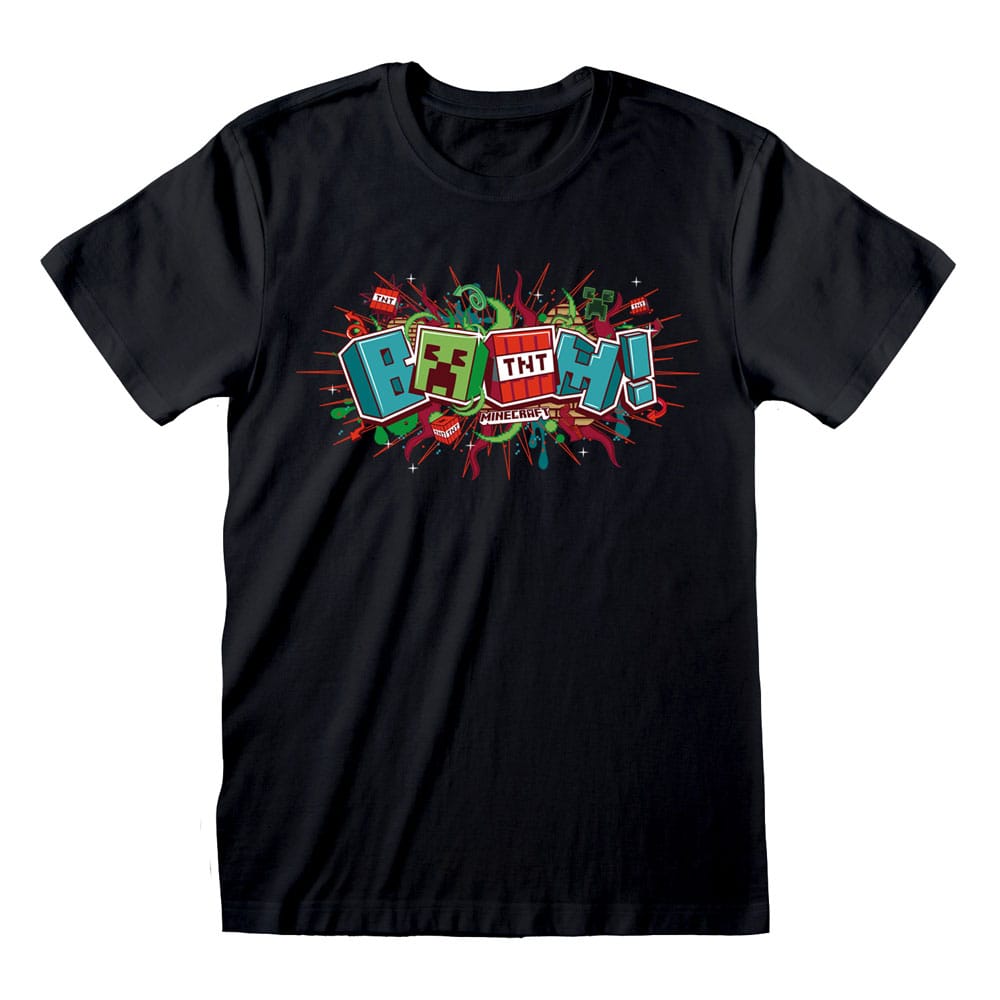 Minecraft T-Shirt Boom Größe M - Versand: 5-7 Tage nach Bestellung