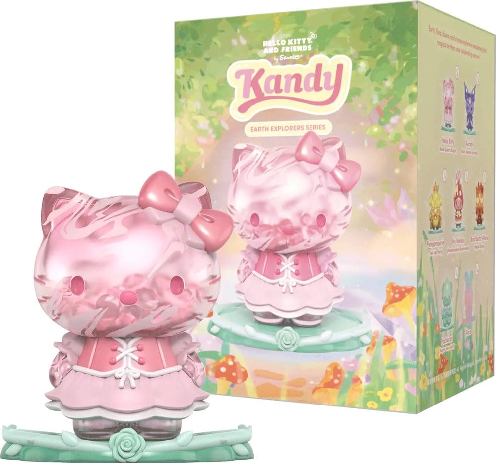 Sanrio Earth Explorer Series Kandy 4 inch Vinyl Figure Blind Box Display (6) - Versand: 7 Tage nach Bestellung