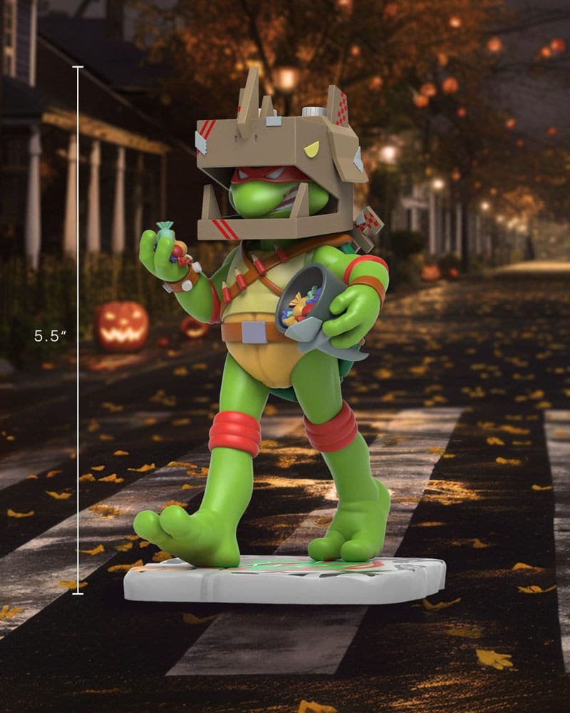 Teenage Mutant Ninja Turtles Figur Remixx Raphael Cowa-BOO-nga! Edition 15 cm - Versand: 5-7 Tage nach Bestellung