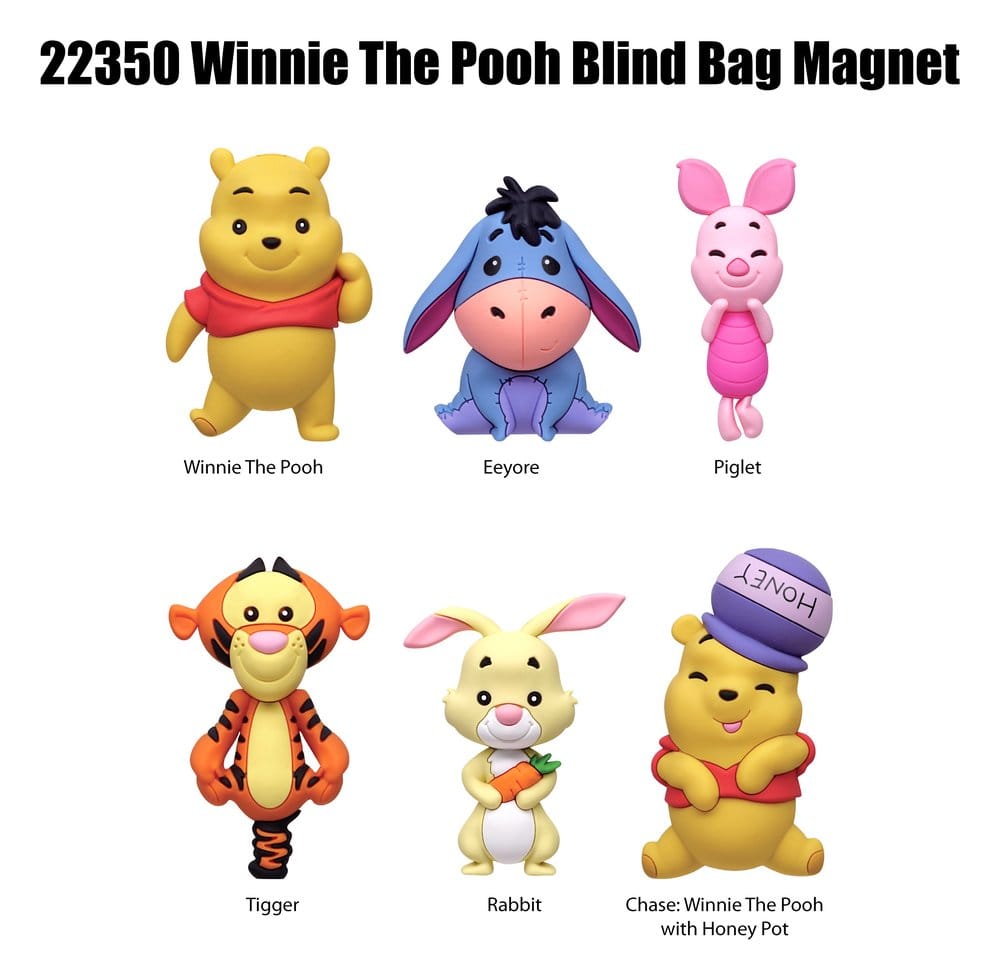 Winnie Puuh Magnete Blind Pack Serie 1 Display (12) - Preorder - ETA: 18.07.2026