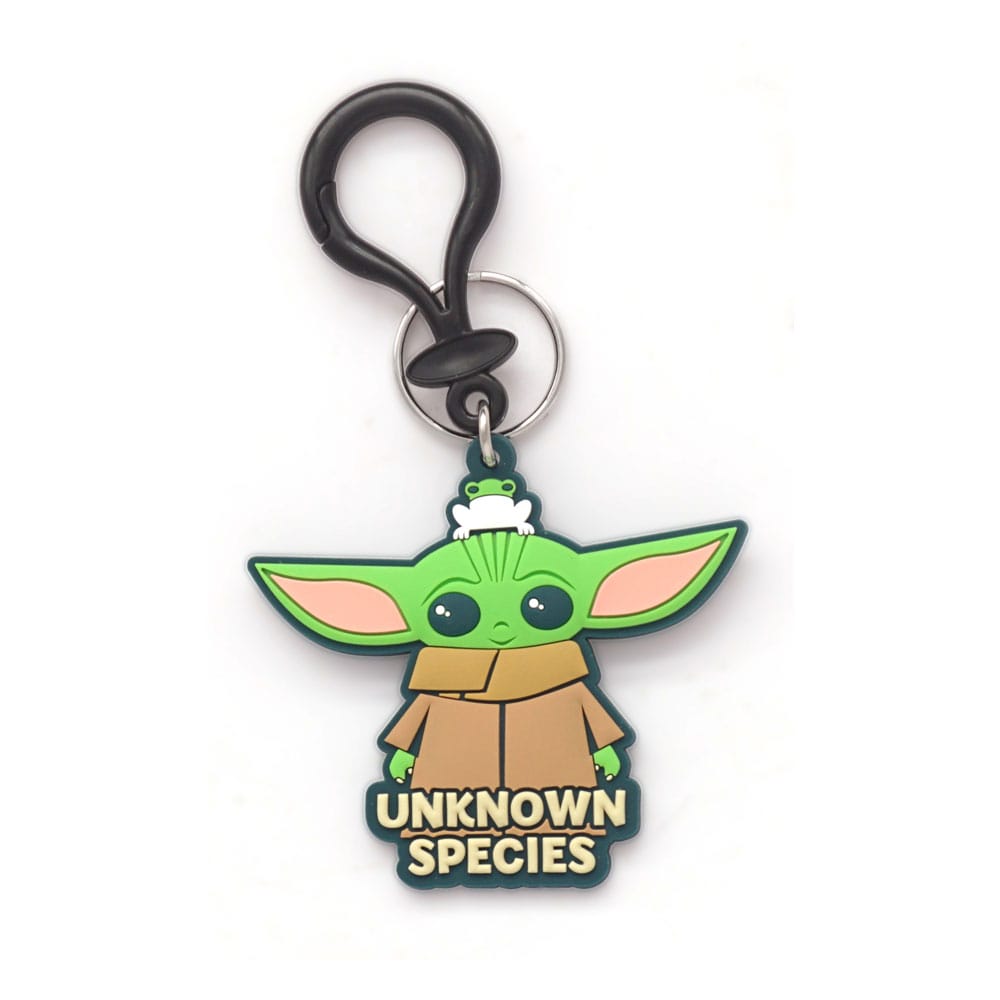 Star Wars Soft Touch PVC Taschenanhänger Baby Yoda Unbekannte Spezies - Preorder - ETA: 25.02.2026