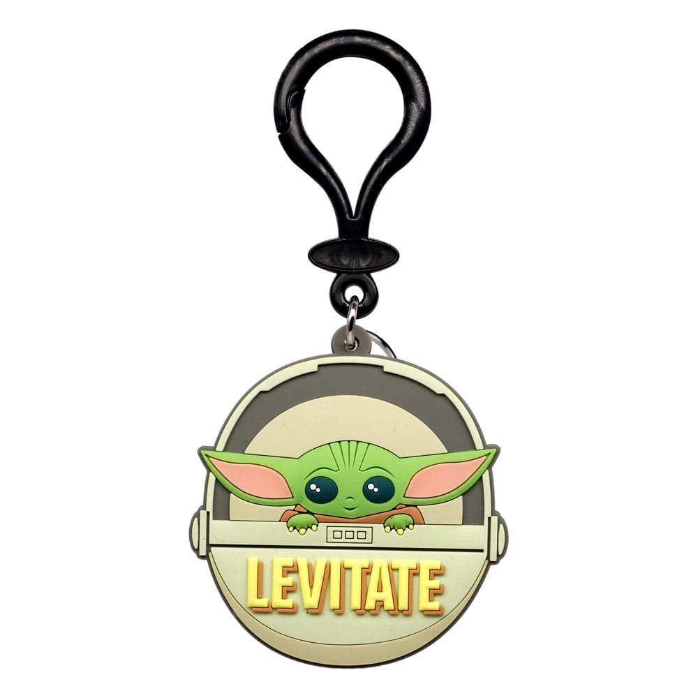 Star Wars Soft Touch PVC Taschenanhänger Baby Yoda Schwebend - Preorder - ETA: 25.02.2026