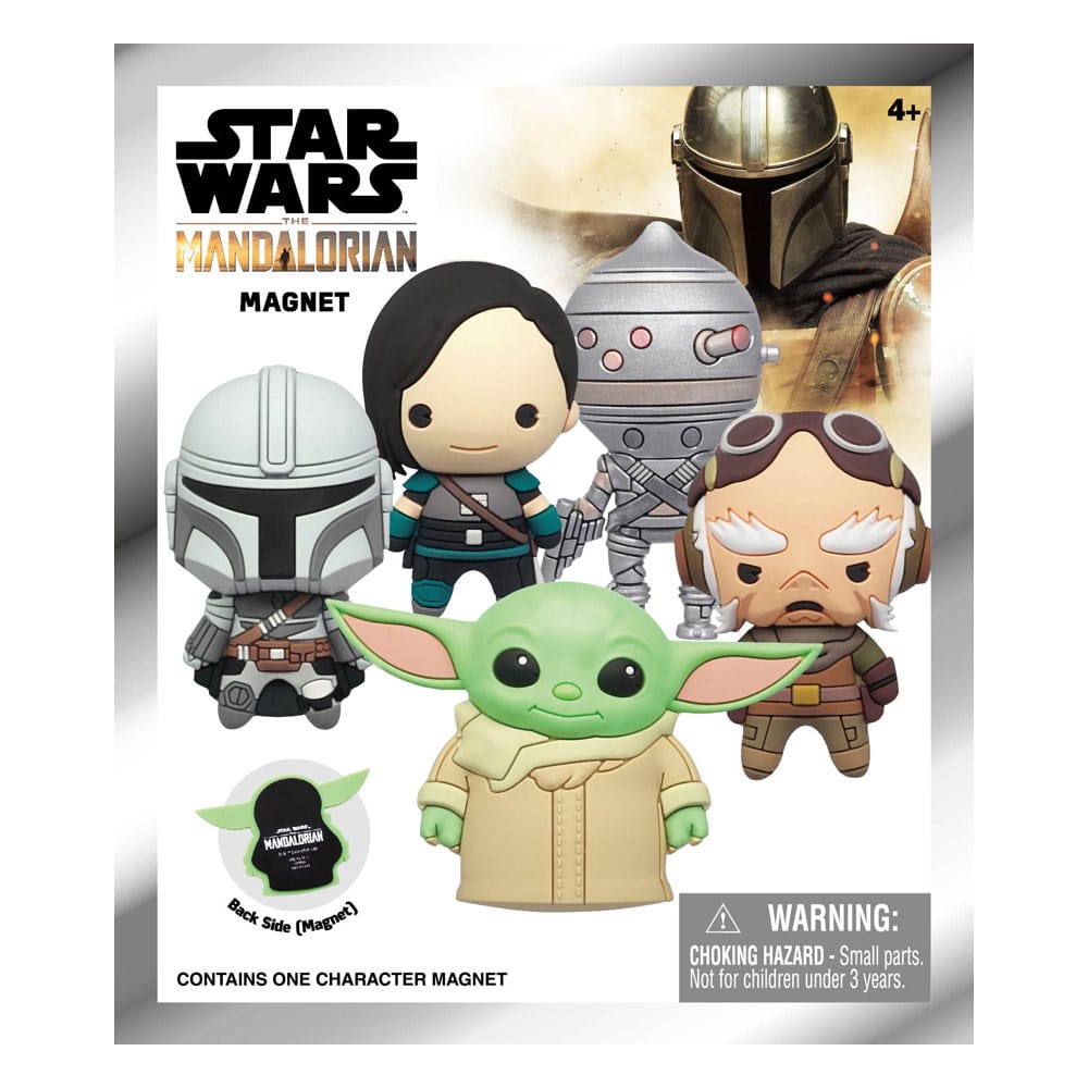 Star Wars: The Mandalorian 3D 3D Magnete Series 1 Display (12) - Versand: 5-7 Tage nach Bestellung