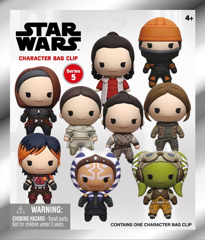 Woman of Star Wars 3D PVC-Taschenanhänger Serie Blind Bag Display (24) - Preorder - ETA: 25.11.2026