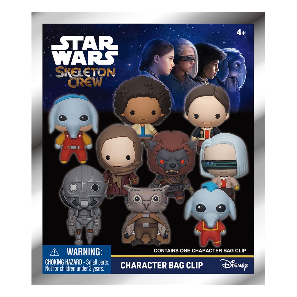 Star Wars 3D PVC-Taschenanhänger Skeleton Crew Display (24) - Versand: 5-7 Tage nach Bestellung