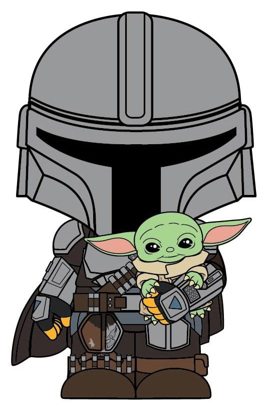 The Mandalorian 3D PVC-Magnet The Mandalorian und Grogu - Preorder - ETA: 04.09.2026