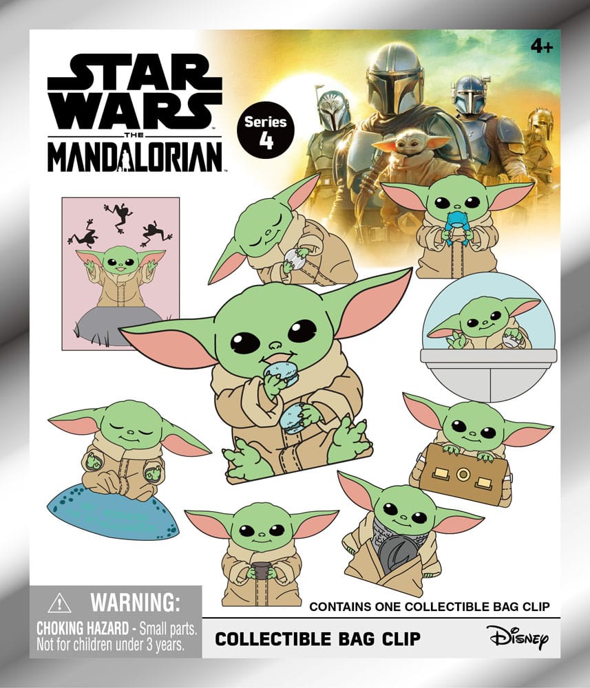 Star Wars 3D PVC-Taschenanhänger Best of Grogu Serie 1 Display (24) - Preorder - ETA: 29.12.2025