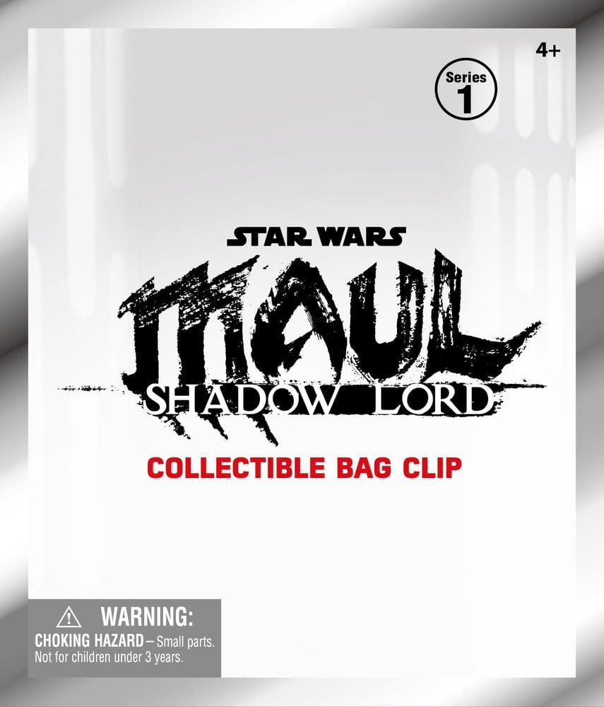 Star Wars: Maul - Shadow Lord 3D PVC-Taschenanhänger Serie 1 Display (24) - Preorder - ETA: 01.07.2026